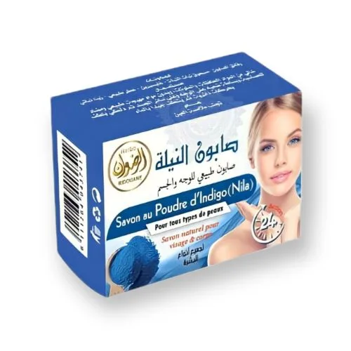 صابونة النيلة الزرقاء - Natural cream, oils... - Wany Bio