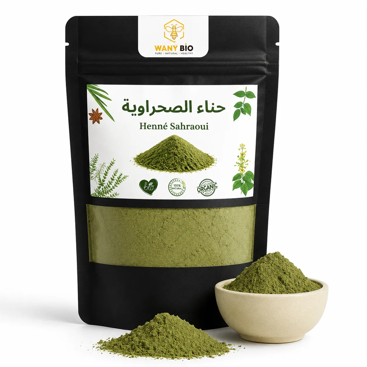 حناء الصحراوية - Natural cream, oils... - Wany Bio