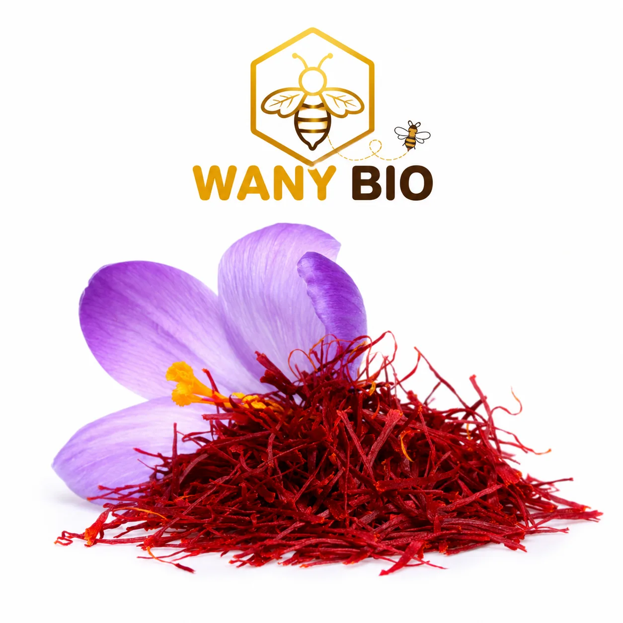 زعفران شعرة  1 غرام - Miel naturel - Wany Bio